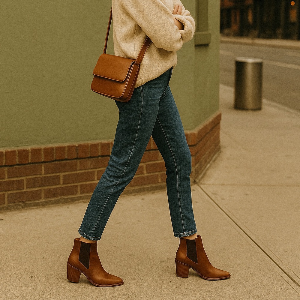 nisolo Ana chelsea boots new with small scratch Aug sale